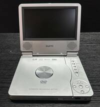 CASIO LCD COLOR TELEVISION TV-9000 / AC ADAPTOR AD-K91 / SANYO PORTABLE LCD MONITOR & DVD PLAYER DVD-HP62 / GENT HC-100 S532_画像2