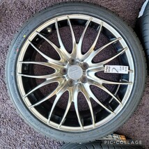 WORK ワーク STEEZ スティーズ 18インチ18×7.5J +48 5H-100 タイヤ付き4本セット サマータイヤ APTANY　215/40R18 プリウス・86・BRZ等_画像4