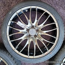 WORK ワーク STEEZ スティーズ 18インチ18×7.5J +48 5H-100 タイヤ付き4本セット サマータイヤ APTANY　215/40R18 プリウス・86・BRZ等_画像6