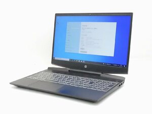 【1円スタート】hp Pavilion Gaming Laptop 15-dk03TX Core i7 10750H 16GB 1TB(SSD) GeForce GTX1660 Ti 15.6インチ FHD(1920x1080) Win10