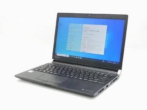 【1円スタート】東芝 dynabook R73/J PR73JEA444BAD11 Core i5 7200U 2.5Ghz 8GB 256GB(SSD) 13.3インチ HD Windows10 Pro 64bit