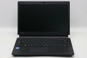 △東芝 dynabook R73/B PR73BNJA1L7AD21 Celeron 3855U 1.6GHz 4GB 13.3インチ 1366x768 起動不可 パーツ取り