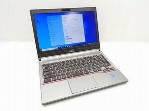 △富士通 LIFEBOOK E736/P FMVE1006M Celeron 3955U 2Ghz 4GB 500GB(HDD) DVD-ROM 13.3インチ HD (1366×768) Windows10 Pro 64bit