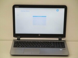 【1円スタート】hp ProBook 450 G3 V6E11AV Core i5 6200U 2.3Ghz 4GB 光学ドライブあり 15.6インチ