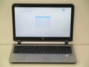 【1円スタート】hp ProBook 450 G3 T9R66PT#ABJ Core i5 6200U 2.3Ghz 4GB DVDマルチ 15.6インチ