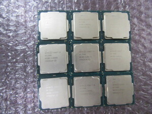 9個セット◆CORE i5-7500 ◆3.4GHｚ ◆SR335