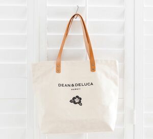 DEAN DELUCA キャンバス トートバッグ HAWAII ディーンアンドデルーカ ハイビスカス Hawaii限定