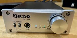 ステレオデジタルアンプ　MUSE AUDIO製　「ORDO T-AMP」　TA2024使用　ヘッドホン出力　スピーカー出力　USB入力