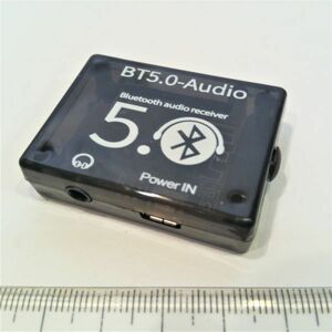 Bluetooth5.0オーディオレシーバーBOX ワイヤレスステレオ音楽モジュール　microUSB ５ｖ電源　Φ3.5ｍｍステレオジャック出力　★鄭AV