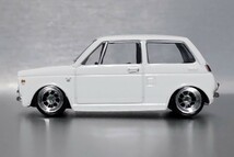 希少 レア 1/64 絶版 名車 コレクション ホンダ N360 改 エヌコロ Nコロ 深リム ハヤシ シャコタン カスタム 改造 軽四 軽自動車 元箱有り_画像3