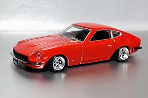 非売品 絶版 希少 1/64 日産 フェアレディZ−L S30 改 初代 ダットサン 深リム ロンシャン シャコタン カスタム 改造 グラチャン 旧車