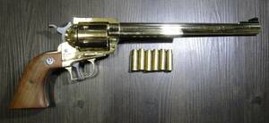 モデルガン SMG ☆ RUGER 44 MAGNUM CAL. NEW MODEL SUPER BLACKHAWK. ☆ 78.10 ◇ WESTERN ARMS 【中古：現状渡し】