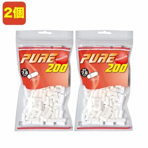 2個 PURE 手巻きタバコ用 レギュラーフィルター