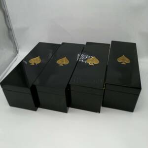 y2360 ARMAND DE BRIGNAC アルマンドブリニャック シャンパンケースのみ 4点セット 現状品 アルコール ワイン 洋酒