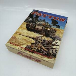 t2461 パットン ゲーム PATTON ボードゲーム 戦車 戦闘級 ツクダホビー 中古品 現状品 当時物 おもちゃ ゲーム