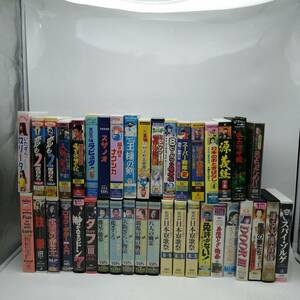 t2508 ビデオテープ VHS まとめて 邦画 ジブリ アニメ 天空の城ラピュタ もののけ姫 風の谷のナウシカ ドラゴンボールZ 現状品 中古品