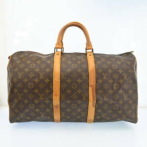 LOUIS VUITTON ルイ ヴィトン モノグラム キーポル 50 M41426 ボストンバッグ J2739CG512 ジャンクの画像1