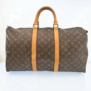 LOUIS VUITTON ルイ ヴィトン モノグラム キーポル 50 M41426 ボストンバッグ J2739CG512 ジャンクの画像2