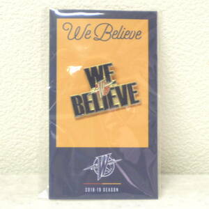 ピンズ　pins　バスケットボール　WE BELIEVE　Warriors　スローガン　NBA　