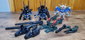 ☆定形外郵便発送 SDW HROES SDガンダムワールドヒーローズ サージェントヴェルデバスターガンダム DXセット おまけ付 ジャンク☆