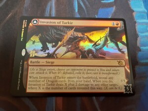 mtg 　タルキールへの侵攻　英語　プレリ　プロモ　foil