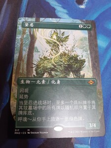 mtg 　忍耐　拡張　中国語