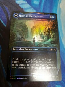 mtg 　アズカンタの探索　英語　foil　シークレットレイヤー　SLD　数量4