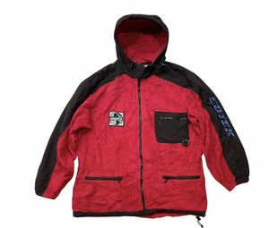 90s EBTEK フリース フート ジャケット POLARTEC EDDIE BAUERE イービーテック エディーバウアー ポーラテック USA ビンテージ POLO SPORTS