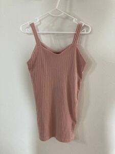 新品　子供服バースディfutafutaキャミソール　ピンク95㎝　女の子服ベビーキッズ出産準備　子供服ベビー服