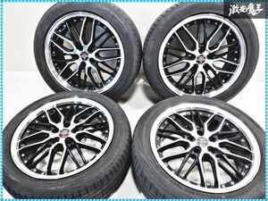 AME シュタイナー LMX 18インチ 7.5J +38 5穴 PCD114.3 ホイール DUNLOP ダンロップ LEMANSV 225/50R18 95W タイヤ エスティマ ノア