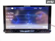 保証付 carrozzeria カロッツェリア AVIC-ZH0077 HDDナビ 地図データ 2014年 Bluetooth CD DVD HDMI フルセグ カーナビ 棚C_画像6
