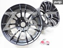 【新品即納】 Z.S.S. Winning-DG7 17インチ 9.5J +15 5穴 5H PCD114.3 MBK マットブラック 2本価格 ZSS チェイサー マーク2 シルビア_画像1