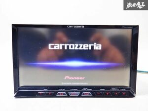 保証付 carrozzeria カロッツエリア HDDナビ AVIC-ZH99 地図データ 2015年 Bluetooth DVD再生 CD再生 地デジ内蔵 カーナビ 棚C12