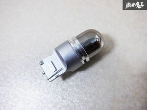 未使用 社外品 クローム ステルス ウインカーバルブ LEDバルブ シングル T20 25W アンバー オレンジ ハロゲン 50個 棚D12E