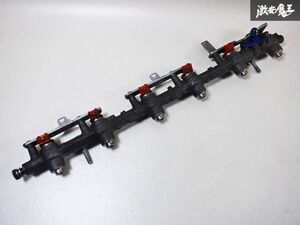 保証付 トヨタ純正 JZA80 スープラ 後期 2JZ-GTE VVT-i有 デリバリーパイプ インジェクター付き 即納 棚U15