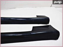 社外品 S14 シルビア エアロ サイドスカート サイドステップ 左右セット ブラック 棚2A4_画像7
