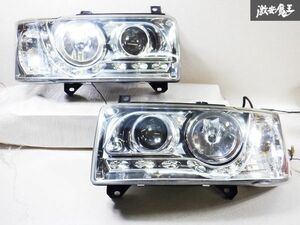 JUNYAN ジュンヤン VW ワーゲン トランスポーター T4 1990年 LED ヘッドライト ヘッドランプ 左右 LH-HU260 即納 棚R4