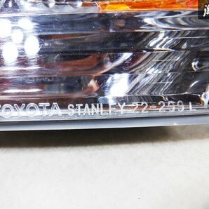 トヨタ純正 JZX100 GX100 クレスタ 後期 ウィンカーランプ ウィンカーレンズ コーナーレンズ 左 助手席 STANLEY 22-299 即納 棚D10Mの画像4