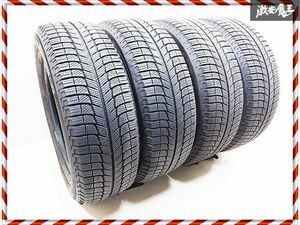 ◆溝あり◆ MICHELIN ミシュラン X-ICE3+ 225/65R17 225/65-17 スタッドレス タイヤ単体 4本価格 残量 約6.6mm