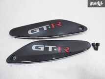 【美品 製造廃止】NISMO ニスモ BCNR33 スカイライン GT-R リアスポイラー オーナメント 純正ガーニッシュ付き リアウイング用 棚B9F_画像2