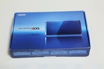 1円スタート 新品 ニンテンドー3DS コバルトブルー Nintendo 3DS DS 任天堂 格安提供クリスマス　年末年始に　大処分価格　⑦_画像1