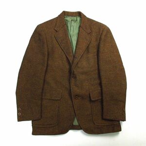 80s CABLE CAR CLOTHIERS 段返り3B ツイード テーラードジャケット メンズ