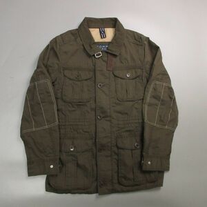 00s Y2K TOMMY HILFIGER トミーヒルフィガー ミリタリー ワークジャケット メンズ XL