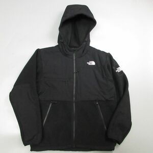 極美品 ノースフェイス Denali Hoodie デナリフーディ/NA72052 フリース パーカー 黒 メンズ L