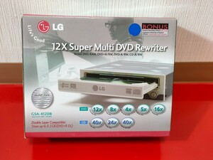 希少　美品　箱付き　HITACHI-LG GSA-4120B (DVD Multi) ATAPI内蔵 アイボリーベゼル　スーパーマルチドライブ　dvdドライブ