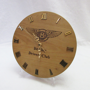 ■BENTLEY Drivers Club ベントレー ドライバーズクラブ 時計 木製 Colin Adams Witney 壁掛け時計 自動車 ヴィンテージ レトロ
