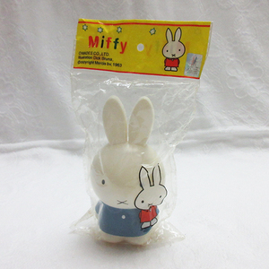 未使用・パッケージ付き■Miffy ミッフィー 貯金箱 人形 フィギュア マネーバンク ヴィンテージ レトロ