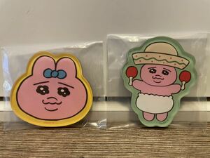 送料94円 内袋未開封 おぱんちゅうさぎ キャラマグネッツ 2個セット おぱんちゅうさぎ 10.めきしこ アクリル製 マグネット メキシコ