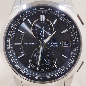 CASIO カシオ/OCEANUS オーシャン OCW-T25 電波ソーラー 付属品有り 腕時計