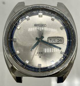 ジャンク SEIKO セイコー 6106-8180 セイコーファイブ アナログ デイデイト 機械式 自動巻き 腕時計